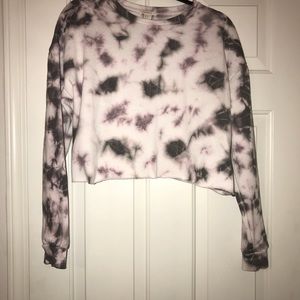 Cropped retro sweater